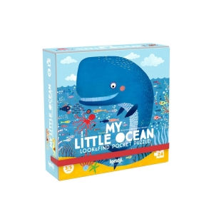 Puzzle kieszonkowe dla dzieci Mój Mały Ocean Londji