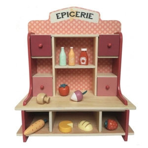 Drewniany sklep spożywczy do zabawy Egmont Toys