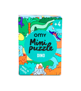 Mini puzzle Dinozaury 54 elementy OMY