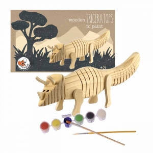 Drewniany Triceratops do pomalowania Egmont Toys