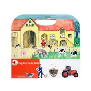 Układanka, gra magnetyczna, Farma - Egmont Toys