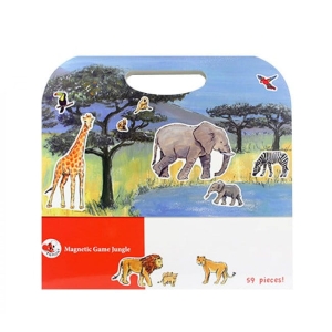 Układanka, gra magnetyczna, Dżungla  - Egmont Toys