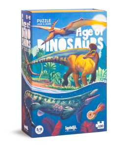 Puzzle + gra obserwacyjna Age of dinosaurs - Londji