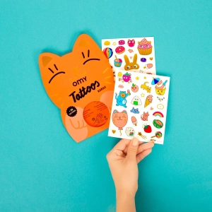 Tatuaże dla dzieci 50 sztuk Kawaii - OMY