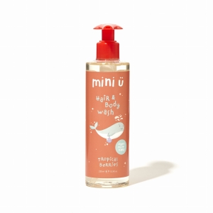 Mini-u naturalny żel do mycia ciała i włosów 2w1 dla dzieci i niemowląt